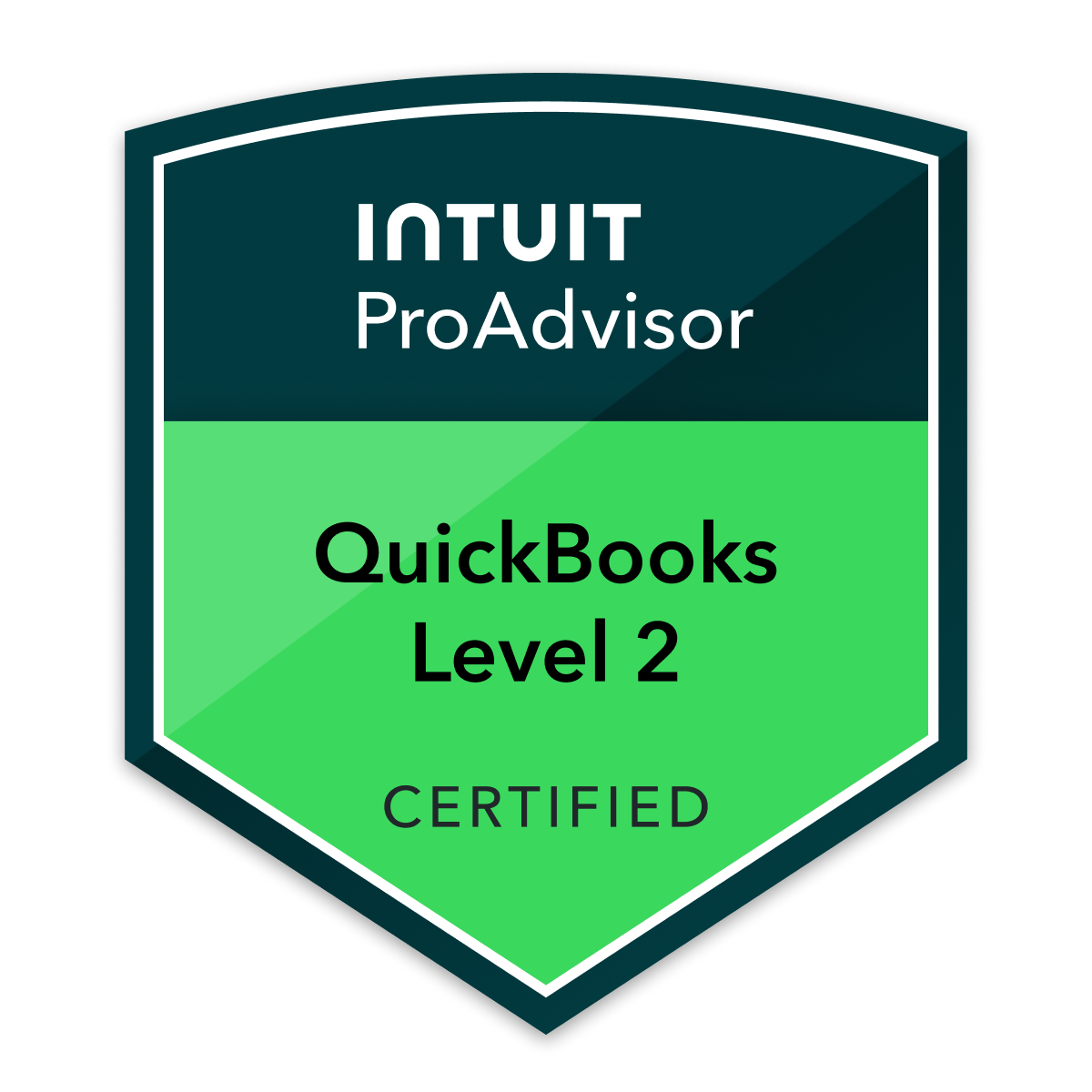 Intuit ProAdvisor QuickBooks Online Level 2 Certified